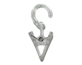 Háčiky so žabkami (10 ks) Lugano, transparentné%