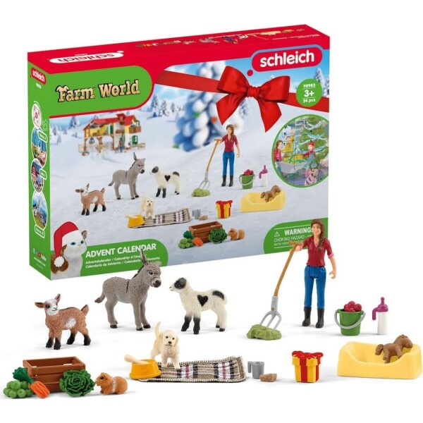 Schleich 98983 Adventný kalendár 2023 - Farmársky svet