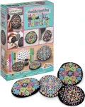GRAFIX Maľovanie na kamienky Mandala Sparkling