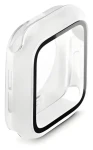 HAMA priehľadná / Ochranné púzdro / Apple Watch 44 mm (4/5/6/SE/SE2/SE3) / 360° ochrana / Snap-On