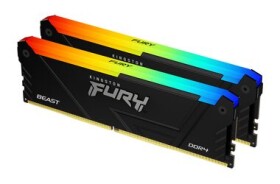 Kingston FURY Beast RGB 32GB (2x16GB) DDR4 3733MHz 1Gx8/CL19/DIMM/XMP (KF437C19BB12AK2/32)