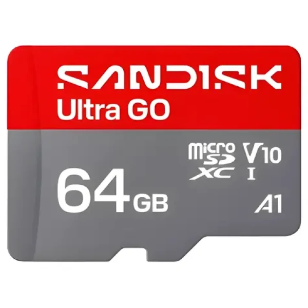 SanDisk Ultra GO microSDXC 64 GB / Pamäťová karta / UHS-I / Class 10 / A1 / čítanie: až 140 MB/s (SDSQUGN-064G-GN6MN)