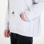 Mikina adidas Equipment Ribbed Hoodie Light Grey Heather XL