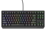 Genesis Thor 230 TKL RGB Outemu Brown čierna / Herná klávesnica / Mechanická / US layout / Drôtová USB (NKG-2079)