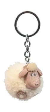 2Kids Toys Drevená kľúčenka pompon Ovce