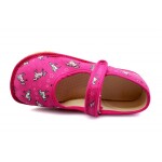 Beda Unicorn ružová barefoot papuče/ balerínky (BF-060010/BA/OP) 29 EUR