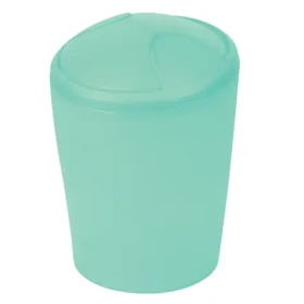 Spirella MOVE výklopný odpadkový kôš 5 L mint zelená/plast (7610583186331)
