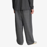 Kalhoty adidas Trefoil Essentials Melange Baggy Open Hem Dark Grey Heather S