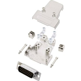 Encitech TRI-M-15-HDP26-K 6355-0058-02 sada D-SUB kolíkové lišty 180 ° Pólov: 26 spájkovaný 1 sada; 6355-0058-02