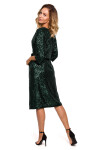 Made Of Emotion Dress M653 Bottle Green