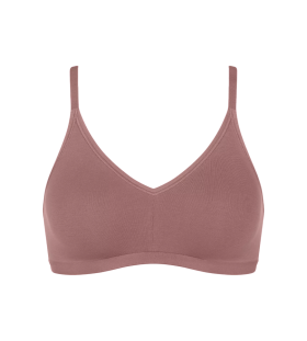 Dámska podprsenka GO Daily Cotton Soft - BROWN - hnedá 1141 - SLOGGI BROWN S