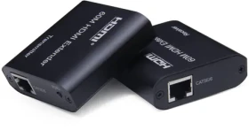 PremiumCord HDMI extender 60m čierna / Extender HDMI / Cat5e/6/6a/7 / Full HD 1080p / EDID (khext60-7)