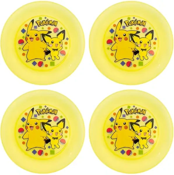 STOR Sada tanierov Pokémon / Detský tanier / 4 ks (11238)