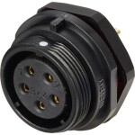 Weipu SP2112 / S 5C guľatý faston, 1 ks; SP2112 / S 5C