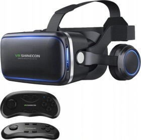 NoName Virtualios realybės akiniai Shinecon VR 10 3D (BT) + ausinės + pultelis