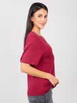 Dámske tričko RV TS A1090.30 burgundy - FPrice S/M