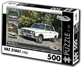 RETRO-AUTA Puzzle č. 26 VAZ 21061 (1986)