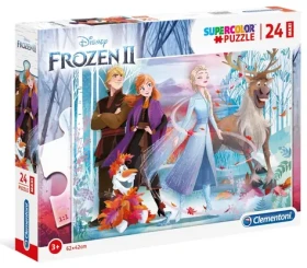 Clementoni PUZZLE Ľadové kráľovstvo 2: Závan vetra MAXI