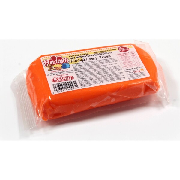Potahovacia hmota 250 g - oranžová - Kelmy - Kelmy