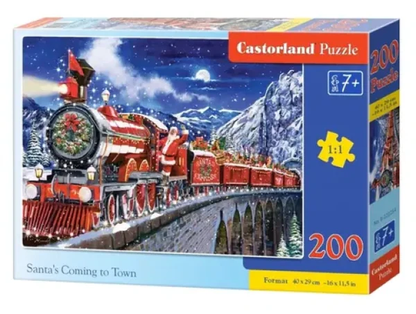 Castorland 222254 Santov príchod