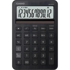 Casio MS-200DQ-BK čierna / Stolová kalkulačka / 12miestny displej / DPH a marža (MS-200DQ-BK)