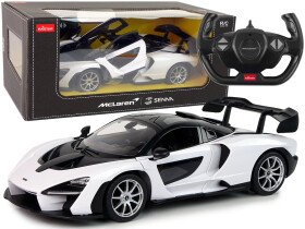 RASTAR Auto R/C McLaren Senna Rastar 1:14 biela na diaľkovom ovládaní