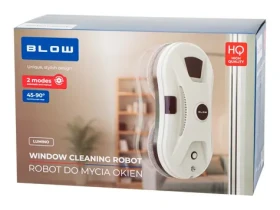 Blow Lumino biela / Robotický čistič okien / bezpečnostné lanko / postrek / 3 režimy (44-800#)