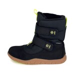 Chlapčenské zimné barefoot topánky s membránou VIKI Black Bugga B00212-10 - 33