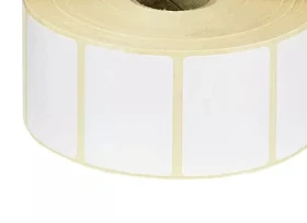 OEM Samolepiace etikety DT 50mm x 25mm / termo papier biely / 2000ks / 1 rolka (LBL050025TB)