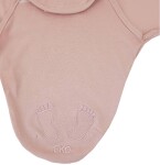 EKO Zavinovačka bavlnená Ulitka Powder pink 3-6 kg