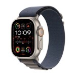 Apple Watch Ultra 2 GPS + Cellular 49mm Titanium Case Alpine Loop L Modrý