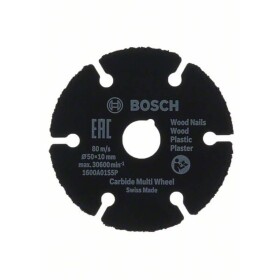 Bosch Accessories Bosch 1600A01S5X rezný kotúč rovný 50 mm 1 ks; 1600A01S5X