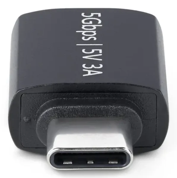 StarTech USB-C - USB-A adaptér čierna / Adaptér / USB 3.0 / 5 Gbps / hliníkové telo (USB31CAADGCP)