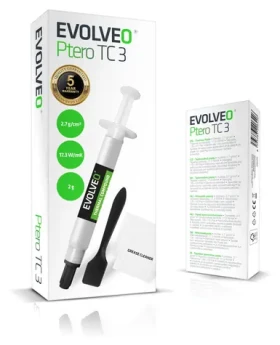 Evolveo Ptero TC3 / Teplovodivá pasta / 17,3 W/mK / 2 g (TC3)