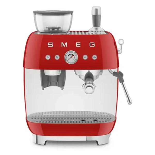 SMEG EGF03RDEU červená / Pákový kávovar / 1650W / 2.4l / 20 bar (EGF03RDEU)