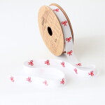 Det Gamle Apotek Dekoratívna stuha White / Bows – 5 m