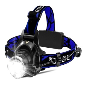 Aptel ZD24A ČELOVKA 9W CREE-XML-L LED T6Z NABÍJACÍ, 1800 LM