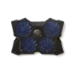 Nedis Chladiaca podložka pre notebook / Chladiaca podložka / 4X LED ventilátor / USB napájanie / 15-19" (GNCR200BK)
