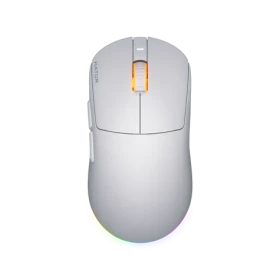 Hator HTM-731 Quasar 3 biela / herná bezdrôtová myš / optická / 12000 DPI / 6 tlačidiel / 2.4GHz / Bluetooth / USB (HTM-731)