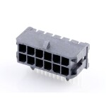 Molex vstavaná pinová lišta (štandardná) Počet pólov 12 Raster (rozteč): 3.00 mm 430451202 1 ks Tray; 430451202