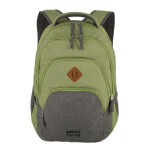 Batoh na notebook Travelite Basics Backpack Melange Green/grey