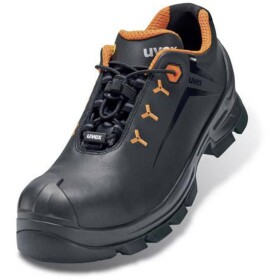 Uvex 2 MACSOLE® 6522244 bezpečnostná obuv S3 Veľkosť topánok (EU): 44 čierna, oranžová 1 pár; 6522244