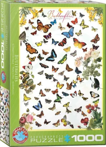 EUROGRAPHICS Puzzle Motýle