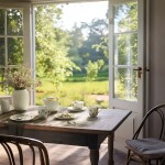 KÄHLER Porcelánový tanier Hammershøi Summer Forget me not 22 cm