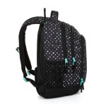 Školský batoh Bagmaster Supernova 23 A Pink/White/Turquoise