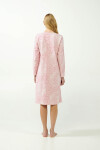 Vamp - Ružová nočná košeľa s leopardím vzorom 21394 - Vamp rose elegance XL