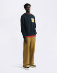 Thinking MU Straw Camp Navy Leon Sweatshirt NAVY S