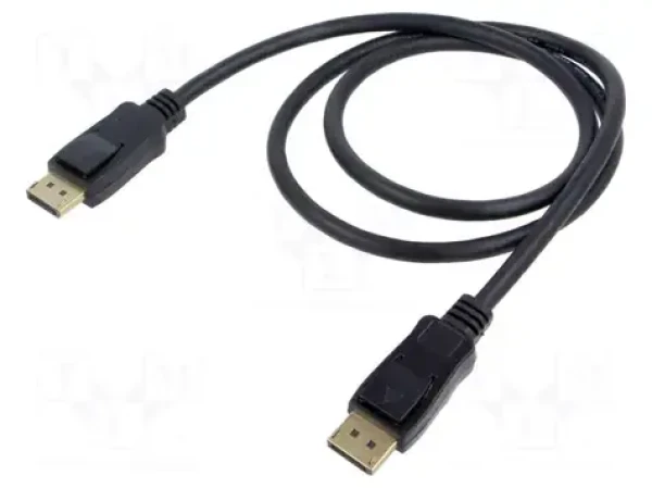Goobay DisplayPort 2.1 čierna / Kábel / DisplayPort - DisplayPort / 16K/60Hz / 80 Gbps / 1 m (74759)