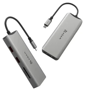 Adam Elements Casa Hub A09 sivá / USB-C húb / 9v1 (AEAAPADHUBA09GY)