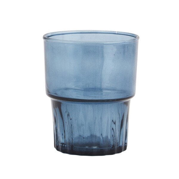 MADAM STOLTZ Pohár na vodu Colors 200 ml Modrá